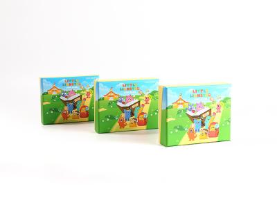 China Promotional Safe Personalised Toy Box , Corrugated Educational Toy Box For Kids for sale