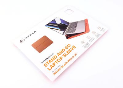 China Luva de empacotamento dobrável personalizada 0.46mm do portátil do estilo do envelope da caixa à venda