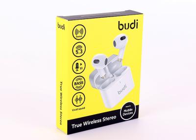 China Caja de empaquetado del auricular sin hilos, Ture Two Tuck End Box de papel 300g C1S en venta