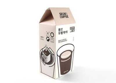 China OEM Custom Cardboard Display Stand Boxes Recyclable Food Grade For Coffee for sale