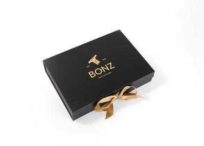 China Gold Hot Stamping Foldable Packaging Box for sale