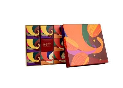 China Handmade Food Storage Cardboard Boxes Hot Stamping Chocolate Packing 2mm Thickness for sale