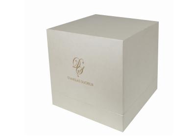 Cina Spessore amichevole di Eco 2mm della scatola di cartone dei gioielli dell'OEM con la timbratura di oro in vendita