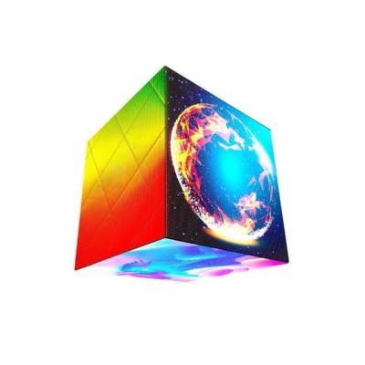 Cina Lato creativo della parete 4 del cubo accatastabile LED video 2.5mm in vendita