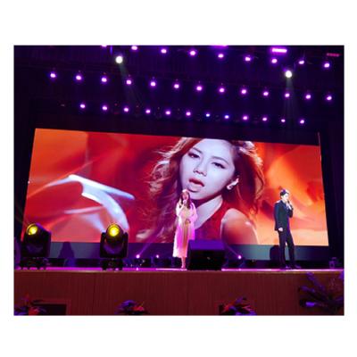 China Full Color LED Stage Backdrop Screen HD Indoor Advertising P3.91 for sale