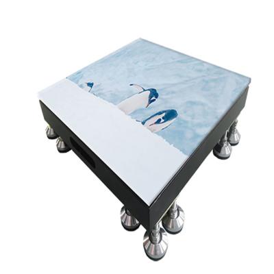 China P3.91 Video Stage Portable Dance Interactive Floor Display for sale