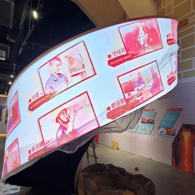 China SMD2020 Flexible LED Display Screen With Wide Color Gamut And IP67 Ingress Protection Te koop
