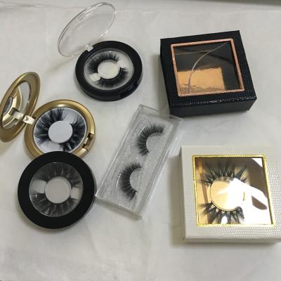 China HZX Winged 3D Hand Made Fashionable Natural Mink Eyelashes Extensions for sale