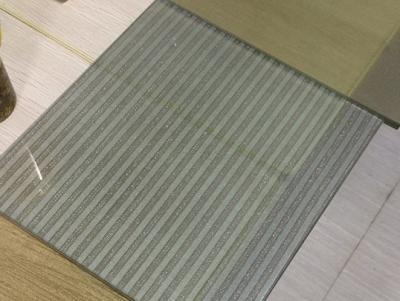 China Customized Speciality Glass Good Light Transmittance Laminated Wired Glass Sold for sale