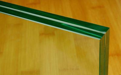 China PVB Flat Tempered Laminated Glass with Colors Green/Gray/Bronze à venda