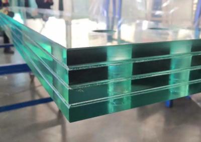 Chine Customized Transparent Laminated Glass Made of PUB/SGP/EVA for Windows/Doors à vendre