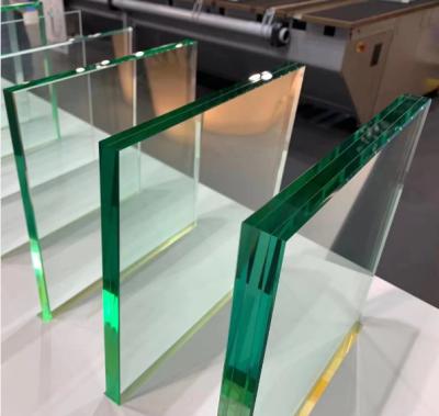China 6.38-30.38mm Low Price Tempered Laminated Glass with Customized Sizes en venta