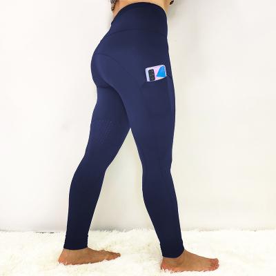 China Knee Silicone Ladies Horse Riding Leggings Quick Drying Equestrian Riding Breeches for sale