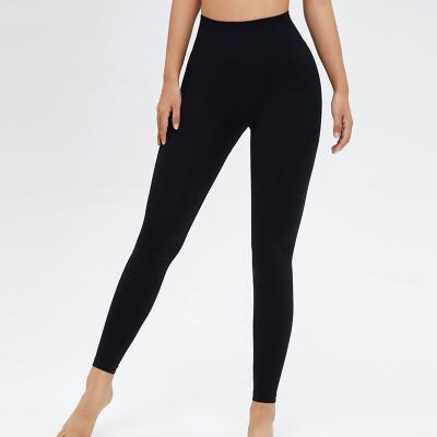 China Four Way Stretch Seamless Workout Leggings High Waisted Nylon Tight for sale
