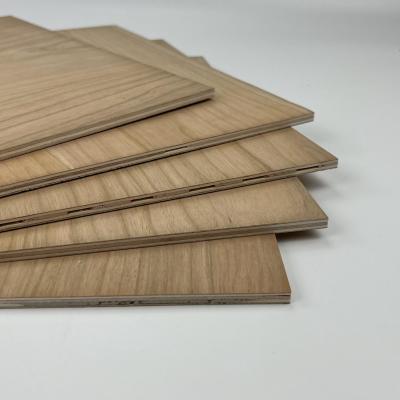 China ISO9001 Sturdy Hardwood Veneer Plywood Panels Harmless Natural Color for sale
