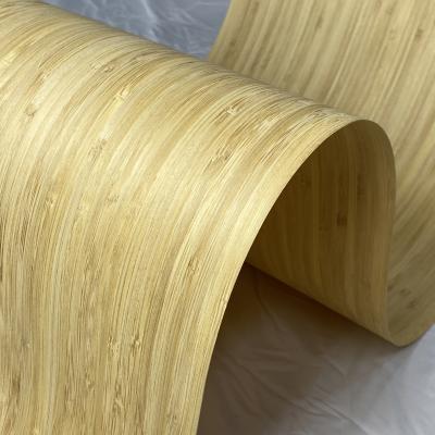 China Timber Flooring Bamboo Wood Veneer Harmless Practical Unfinished for sale