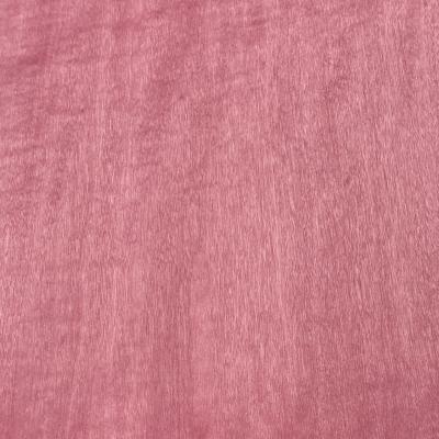 China Recycled Coloured Pink Wood Veneer Harmless UV Resistant With Waterproof Glue for sale