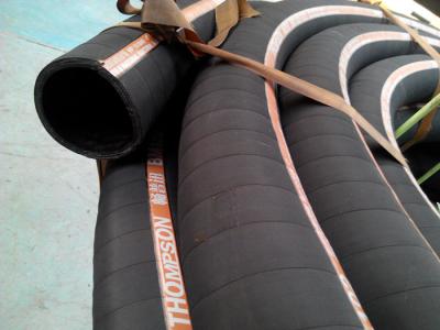 China Sandblast Coupling 2inch 10Bar Abrasion Resistant Hose , Spiral Hydraulic Hose for sale