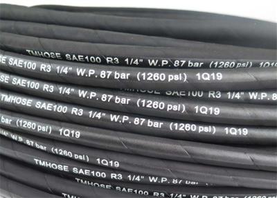 China 2 Layer EN 854 R3 SAE 100 R3 Reinforced Hydraulic Hose for sale