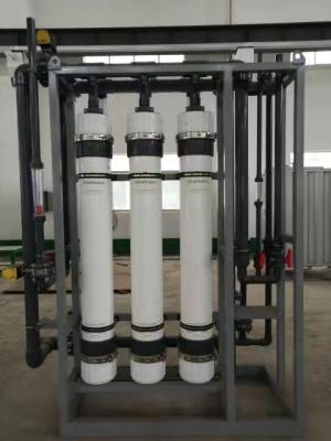 China sistema 40C del uF del equipo de la ultrafiltración de 0.03um PVDF para la purificación del agua en venta