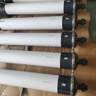China Membrana del purificador del agua del equipo de sistema de la filtración de PVDF 12kgs ultra 20sqm en venta