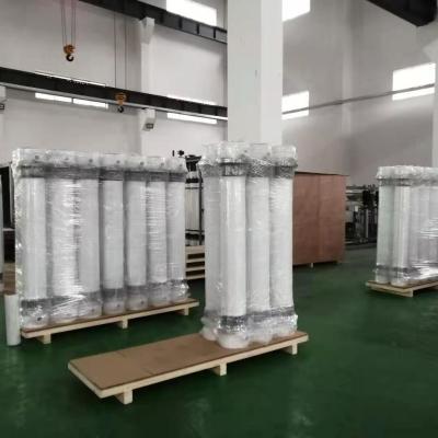 Китай Мембрана волокна с продольно-воздушным каналом водяного фильтра 50mlh PVDF ультрафильтрования PVDF 0.03um продается