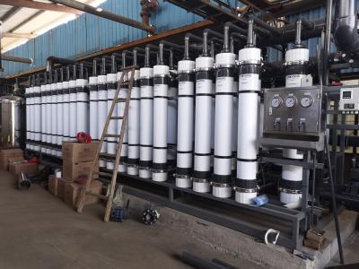 Chine Traitement de l'eau de 4 de pouce PVDF d'ultra-filtration d'équipement uF de membrane 0.2MPa à vendre