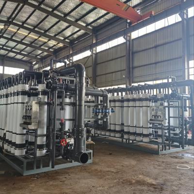 Chine traitement de l'eau de système de la membrane 52m2 uF de l'ultra-filtration 0.03um de 225mm à vendre