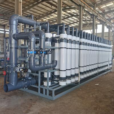 Chine types de membrane d'osmose d'inversion de membrane d'ultra-filtration de 2130mm 77M2 PVDF à vendre