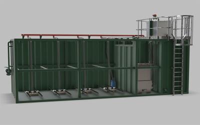China Portable MBR Equipment For Treatment Of Industrial Effluents  120m3/Day for sale