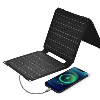 China 30W 12V Foldable Solar Panel Your Essential Tool for Portable Cell Phone Charging for sale