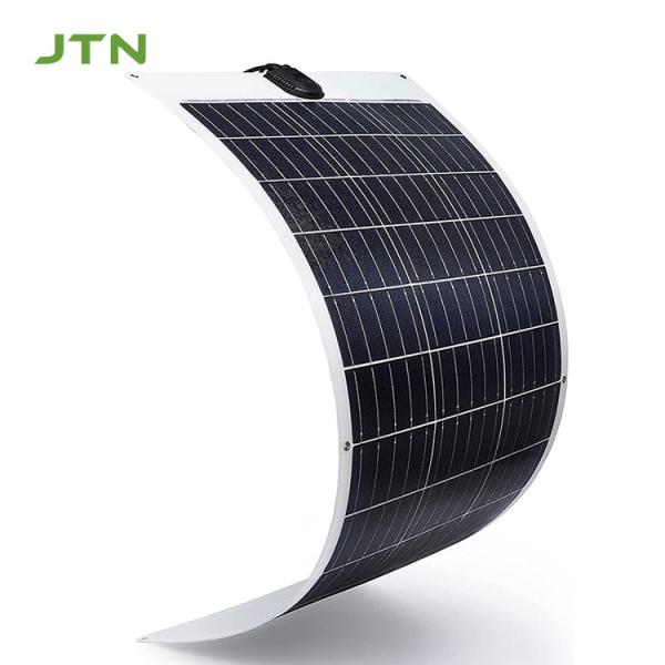 Quality Marine Lightweight Rigid Solar Panels Semi Flexible Solar Modules 70W 110W 160W for sale