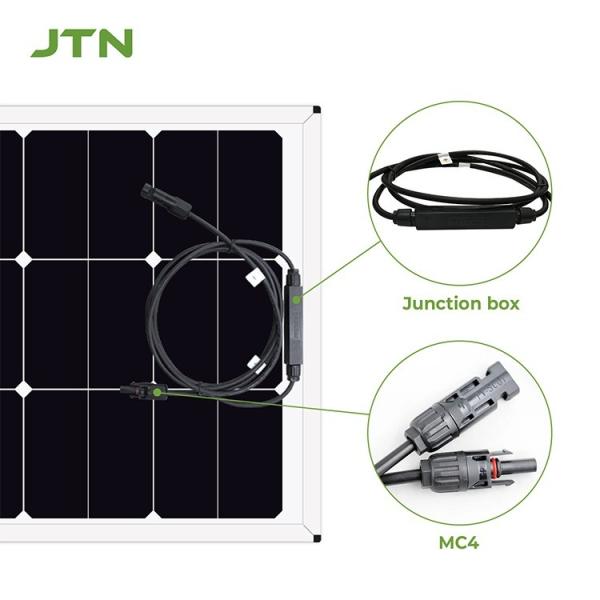 Quality 120 Watt Glass CIGS Flexible Solar Panels Semi Rigid ROHS Certificated for sale