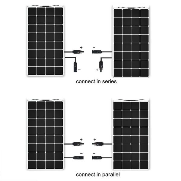 Quality 350W Sunpower Solar Panel Cells Flexible for Commercial for sale