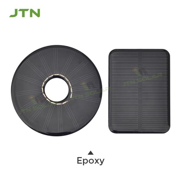 Quality Monocrystalline OEM Solar Panel Cell Small PV Panels 1.26V 0.6W for sale