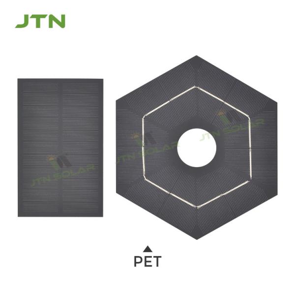 Quality Monocrystalline OEM Solar Panel Cell Small PV Panels 1.26V 0.6W for sale