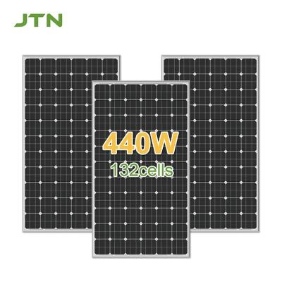 China BIPV Monocrystalline Half Cut Solar Panel 440W 9BB 144 Cells for sale