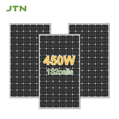 China Células solares monocristalinas de vidro de 48 volts Painéis solares 455w 460w 450 Watt à venda