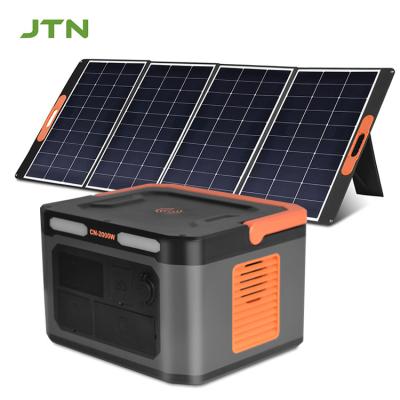 China Panel de control MPPT Generador de central eléctrica solar portátil para camping al aire libre en venta