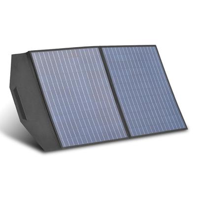 China 156.75mmx156.75mm Cell Size PET Monocrystalline Solar Foldable Panel 100w for Mobile Phone for sale