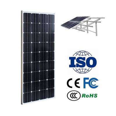 China Custom Mono Solar Panel Bifacial PV Module 100W 120W 150W 12V for sale