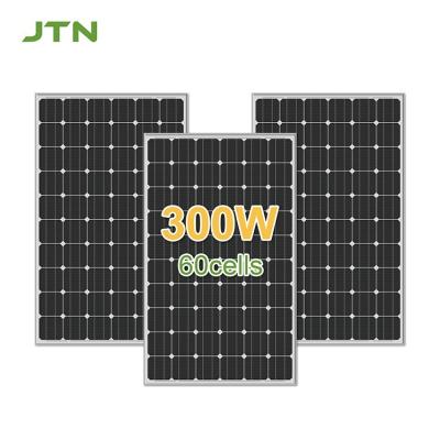 China 300w 36v Panel solar mono Célula fotovoltaica Paneles bifaciales a prueba de agua en venta