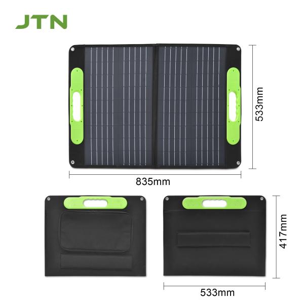 Quality Camping Folding Solarpanel PET USB 3.0 40w 50w 60w 80w 18v Portable Foldable for sale