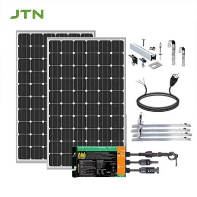 China Polycrystalline Silicon Solar Power Panel Kit Off Grid Inverter Charger 600 Watt for sale