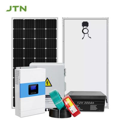 China 1Kw 2Kw 4Kw Off Grid Solar Package Inverter Energy Panel System for sale