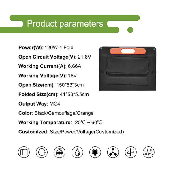 Quality 120w Solar Panel Kit for Caravan RV 156.75mmx156.75mm Cell Size Transparent for sale