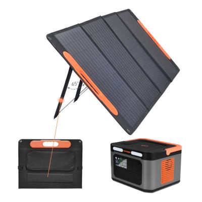 Cina Pannello solare portatile pieghevole per escursioni 120W Silicio monocristallino in vendita