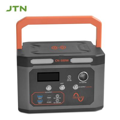 China 500W Portable Power Station Lifepo4 LFP QC 3.0 Fast Charging for sale
