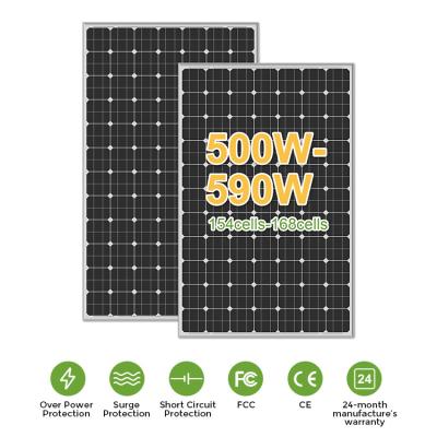 Китай 500 Вт шинельная фотоэлектрическая солнечная панель Mono Perc Half Cut OEM продается