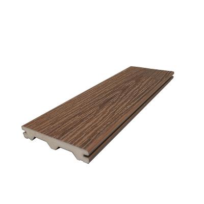 China Outdoor Eco Friendly Arch Solid Decking for Patios Above 18mm Thickness and Sturdy for sale